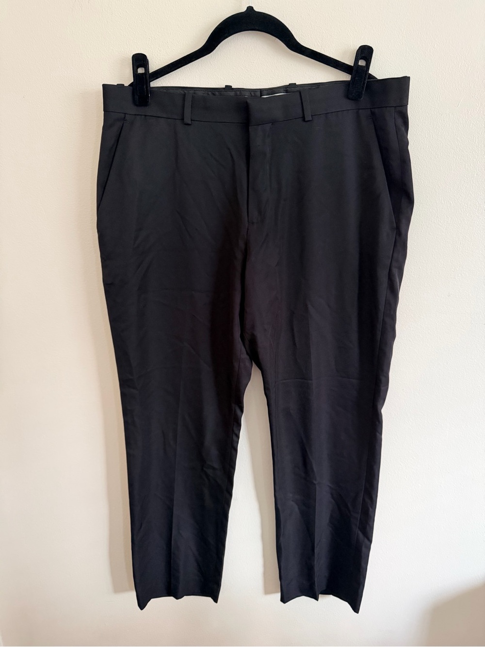 Perry Ellis Black Men's Dress Trousers - 34x30